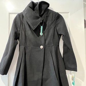 Girls Copper Key Black Jacket
